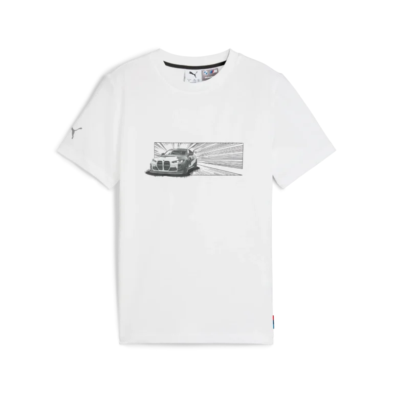 BMW M MOTORSPORTS KIDS CAR GRAPHIC TEE