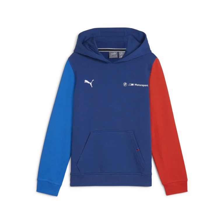 BMW M MOTORSPORTS KIDS ESS HOODIE FT