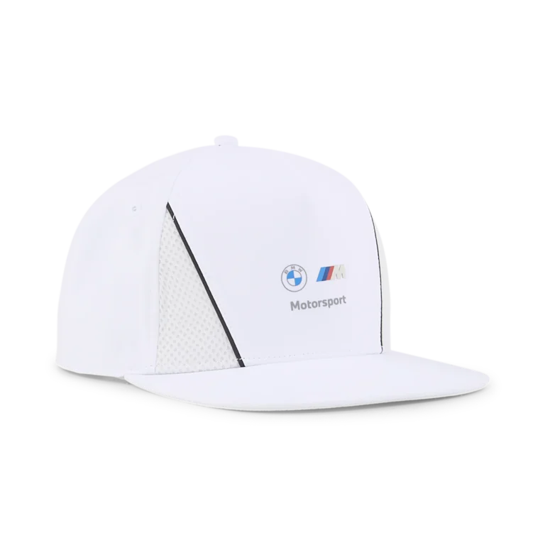 BMW M MOTORSPORTS FLAT BRIM CAP