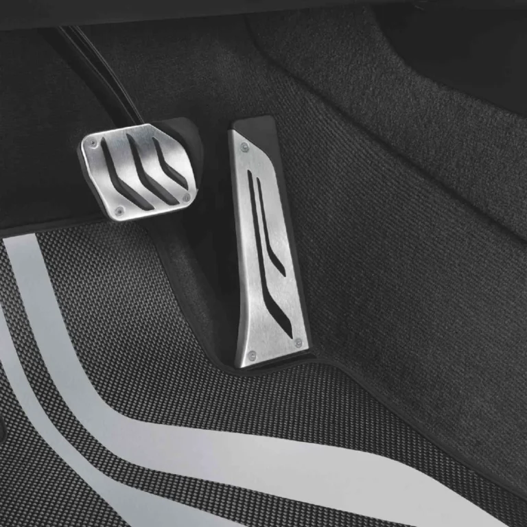 M Performance Stainless Steel Pedals Pads Cover Set - Automatic