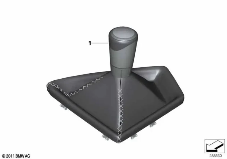 M Performance Gearshift Knob with Alcantara Gaiter