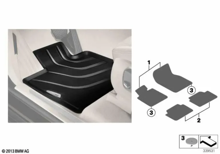 All Weather Front Floor Mats Set