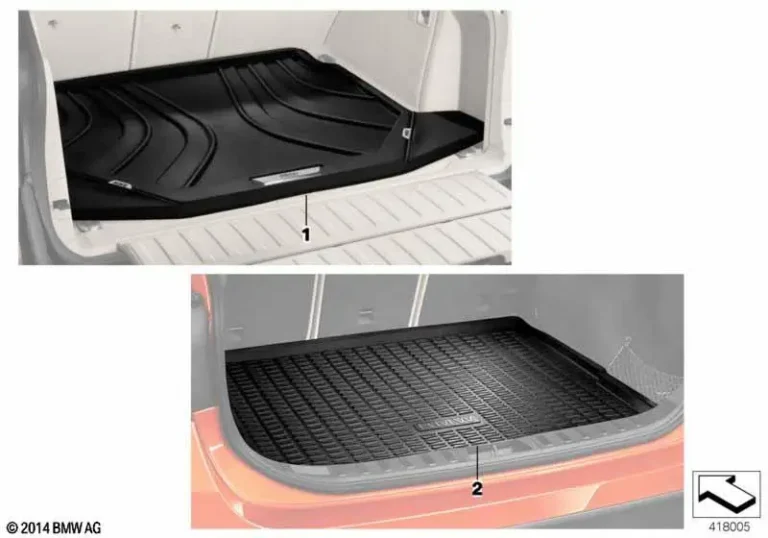 Fitted Luggage Compartment Car Boot Mat