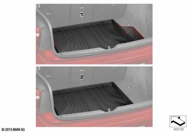 Fitted Luggage Compartment Car Boot Mat