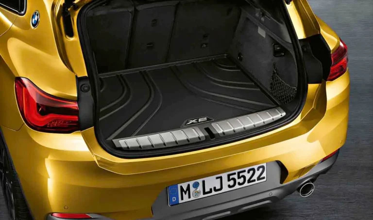 Fitted Luggage Compartment Matte Black Car Boot Mat