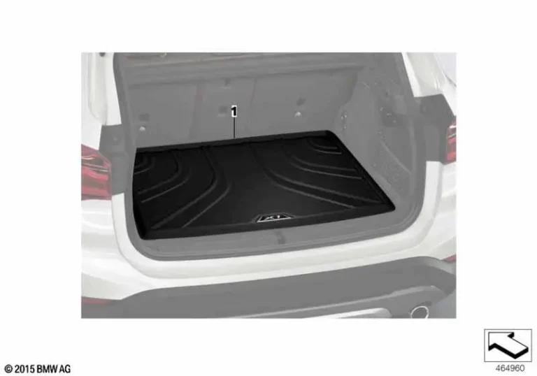 Fitted Luggage Compartment Matte Black Car Boot Mat