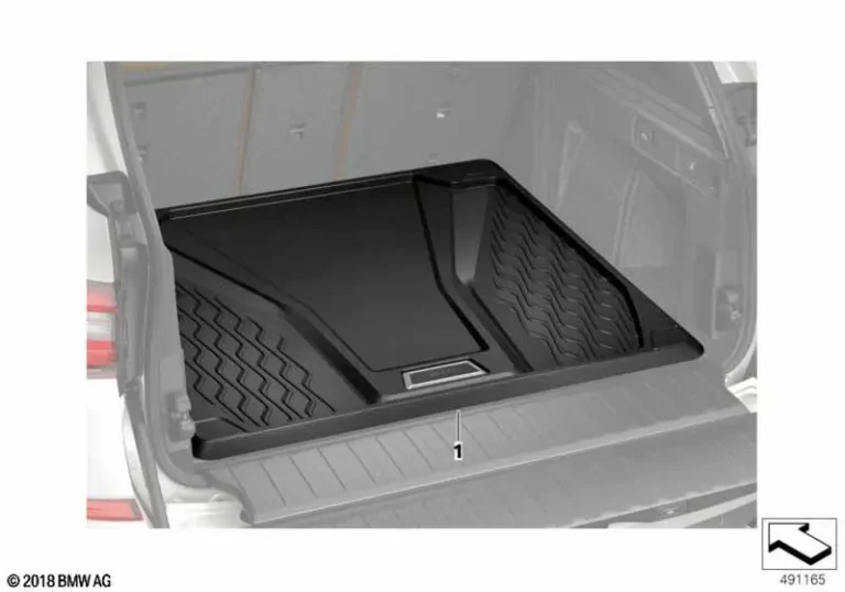 Fitted Luggage Compartment Car Boot Mat