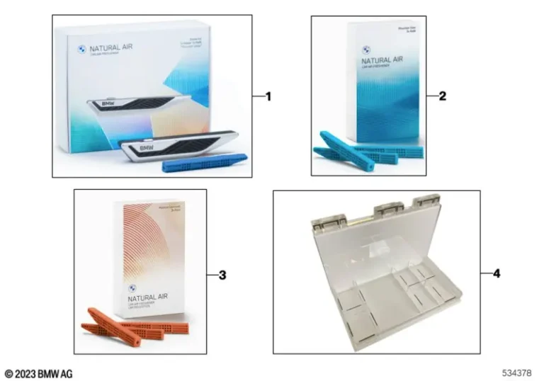 BMW Natural Air Car Freshener - Relaxing Ocean