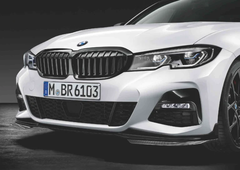 BMW Black Kidney Grille Set