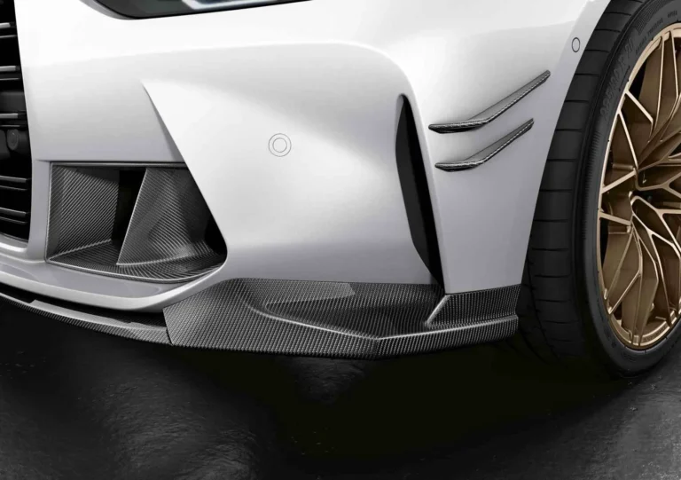 M Performance Front Right Bumper Spoiler Flicks Carbon