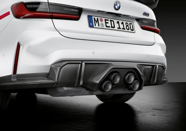 M Performance Titanium Tailpipe Trims