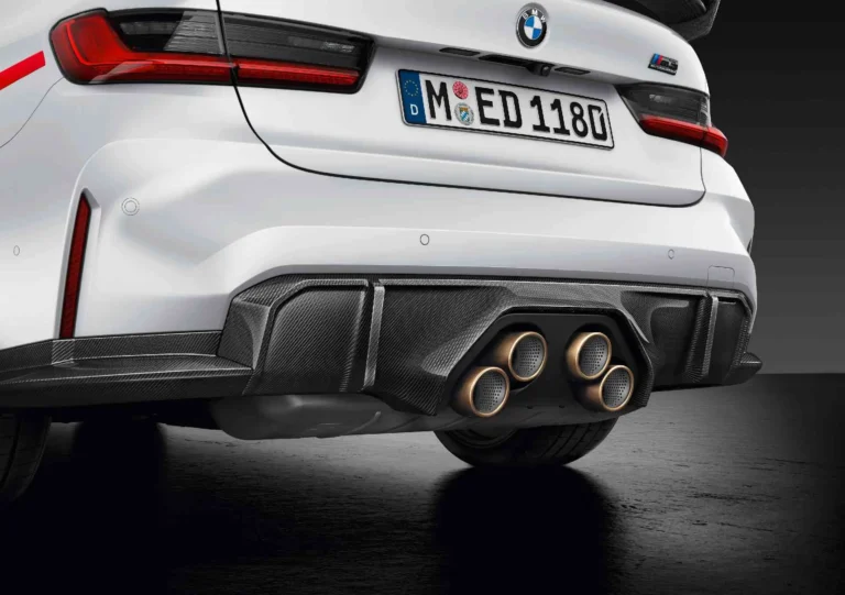 M Performance Tailpipe Trim Titanium
