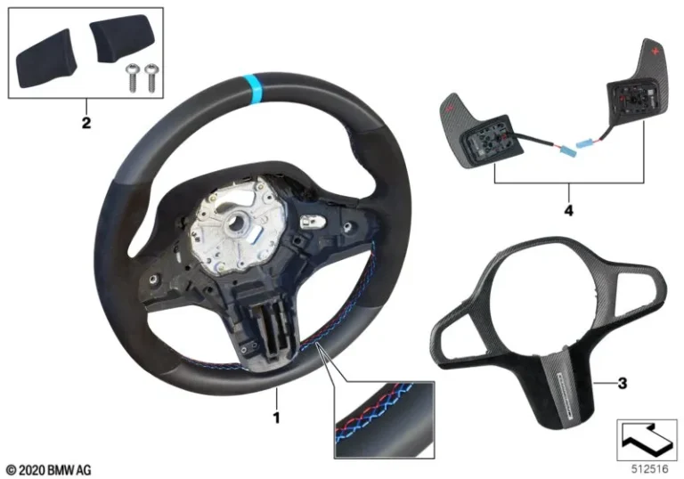 M Performance Steering Wheel Cover