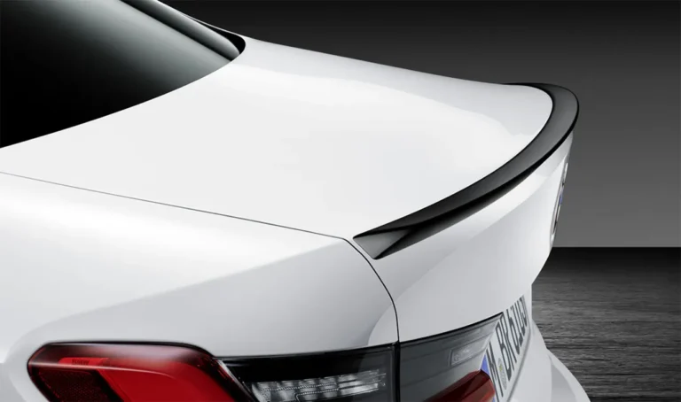 M Performance Rear Spoiler Black Matt