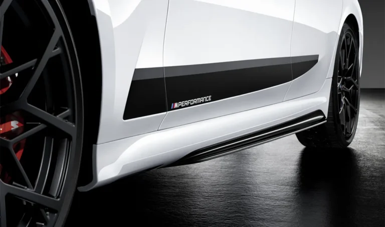 M Performance Gloss Black Door Sill Attachment - Right