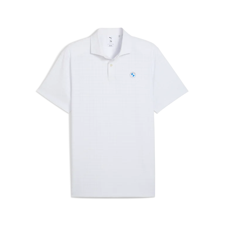 PUMA I BMW MATTR HOUNDSTOOTH POLO