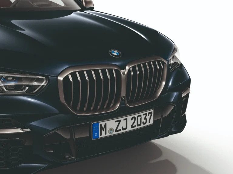 BMW Black Kidney Grille Set